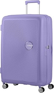 Soundbox Spinner S Expandable Hand Luggage, Purple (Lavender), 77 x 51.5 x 29.5 cm, Soundbox