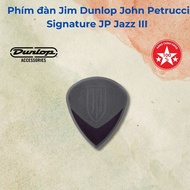 Jim Dunlop John Petrolucci Signature JP Jazz III Guitar Picks - Black, 1.5mm