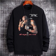 2pac All Eyez On Me Crewneck Sweater Made of Cotton Fleece | Size ML XL XXL | JUST ORDER IT NOW