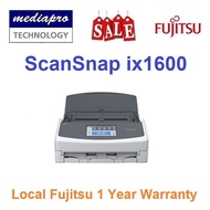 FUJITSU ScanSnap iX1600 Wireless Desktop Cloud Image Scanner ( White ) - Local Warranty By Fujitsu