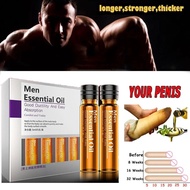 ready stock Penis Enlarge Growth Essential Oil Natural Herbal Health Men Delay Time Lanthome 1box/5p