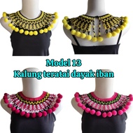 Model 13 - dayak lotus necklace / dayak necklace / dayak bead necklace / bead necklace / kalimantan 