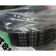 ♞,♘,♙,♟(SALE) Dio 3 [ overrange for Dio 1 2 ] Bando Driver Belt GREEN TAG 658 - 18.2 - 30 Japan