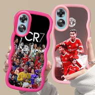 MERAH D-24 CR7 Ronaldo Pink red Casing for Xiaomi Redmi A5 poco C71 X7 Pro Black 5GF7