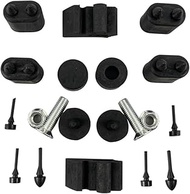 New Rubber Stopper Kit & Hood Adjusters stoppers bumpers Compatible with 67-72 GM A-Body Chevelle 67