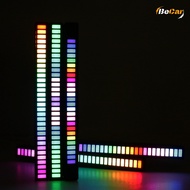 New Car Sound Control Light RGB Voice-Activated Music Rhythm Ambient Light with 32 LED 18 Colors Car Home Decoration Lamp