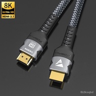 8K HDMI Cable Ultra High Speed 8K/60Hz 4K/120Hz 48Gbps HDMI 2.1 Digital Audio Video Cables For TV Laptop PS4 Monitor Pro