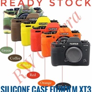SILICONE CASE FUJIFILM XT2 XT3 SARUNG KARET SILICON SILIKON FUJI X-T3 T2 ARMOR SKIN SOFT