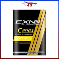 *Combo SET* EXN CARIOS SAE 5W40 FULLY SYNTHETIC 4L MOLYTECH Engine Oil Toyota 5W-40 Minyak Hitam