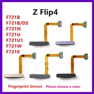 Fingerprint Sensor Scanner For Samsung Galaxy Z Flip4 SM-F721B F721U F721N F721 Touch ID Connect Hom