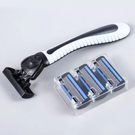 Razor, 6-blade dual blade razor (Two Blades Included), super sharp 6-blade razor
