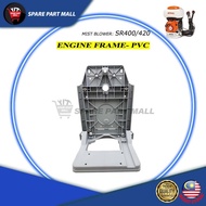 SPARE PART: STIHL MIST BLOWER (SR400/SR420): ENGINE FRAME- PVC MESIN PAM RACUN