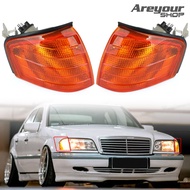 Areyourshop ไฟเลี้ยวซ้าย ขวาสำหรับ Benz C Class W202 1994-2000