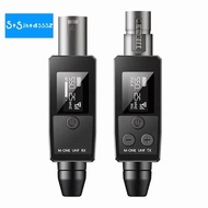 【stsjhtdsss2.sg】UHF Wireless Microphone Transmitter Receiver XLR Microphone Wireless System Suitable for 48V Capacitive Microphone