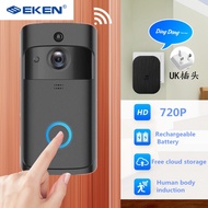 special offer EKEN V5 WiFi Video Doorbell Camera Visual Intercom With Chime Night vision IP Door Bell Wireless Home Security Camera