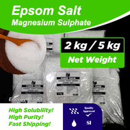 [5KG] Epsom Salt 🔥 Organic fertilizer (Magnesium sulfate) 🔥 Baja Organik