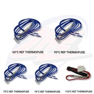 REFRIGERATOR THERMAL FUSE / FRIDGE THERMAL FUSE / DEFROST THERMOSTAT / FIUS SUHU PETI SEJUK
