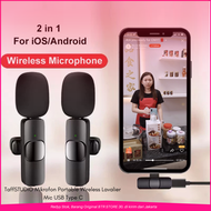 COD TaffSTUDIO Mikrofon Portable Wireless Lavalier Mic USB Type C / mik mic mikrofon microfon mikrop