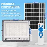 TORY ไฟถนนโซล่าเซลล์ 600w  ไฟโซล่าเซลล์ ไฟถนนโซล่าเซล สปอร์ตไลท์โซล่าเซลล์ IP67 solar light ของแท้ o