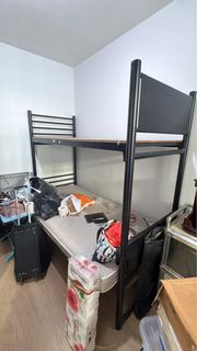 實木單人床架連床褥
