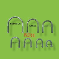 U bolt klem pipa besi 6 inch