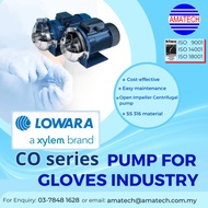 Lowara CO series Ready Stock Centrifugal Pump with Open Impeller Stainless Steel Pump Gloves Industr