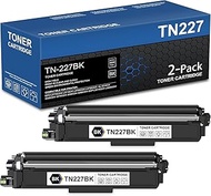 TN227 Black High Yield Toner Cartridge Replacement for Brother TN-227BK TN227BK TN223BK TN 223BK for