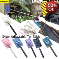 34cm TOLL Stick Adjustable Telescopic Car Toll Card Holder Hands-Free Swipe Stick Portable Mount For