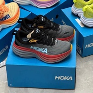 hoka new sport running shoes bondi 8 breathable anti slip cushioning road shoes men training lifes