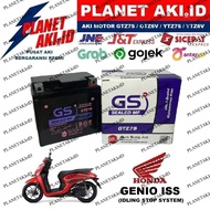 Aki Motor Honda Genio ISS Idling Stop System GTZ7S Accu Kering MF
