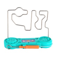 WRC Buzz Wire Game Physic Experimental Playset Party Interactive Electric Current Maze with Sound To