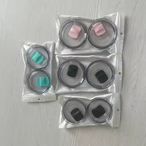 4 Pieces, 20oz Car Cup Replacement Lids, 20 Magnetic Lids, Snowman Cup Replacement Lids, Straw Lids,