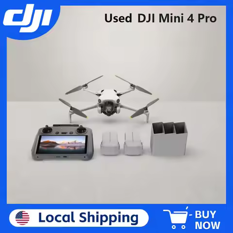 Used-DJI Mini 4 Pro Drones With DJI RC 2