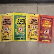 Murgerbon Almond NUTS Flavoredpeanut BUTTER ALMONDHONEY/ WASABI ALMOND / BUTTER MIXED NUTSHONEY SPIC