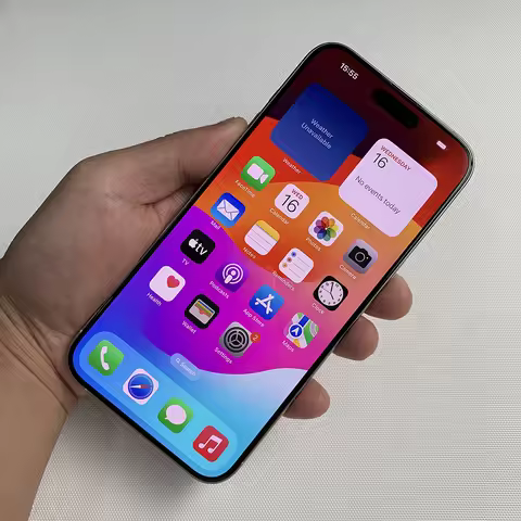 Original Used Apple iPhone 15 Pro Max 5G SmartPhone Face ID 256GB/512GB Dual e-SIM NFC 48MP+12MP 120