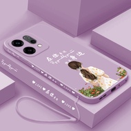 Suitable for opporeno14 Phone Case New Style Reno14Pro Liquid Silicone Soft Case Female OPPO High-En