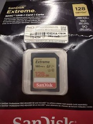 SanDisk Extreme 128GB SDXC 記憶卡