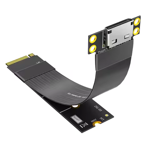 X49A-For SSD Graphics Card M. 2 NVME To Oculink 4I Extension Cable M2 M Key To SFF-8612 Adapter