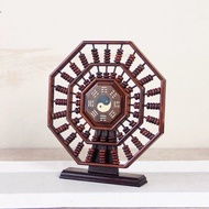 [With profound meaning]Gossip Abacus Sandal Wood WallMounted Decoration Ornaments Home Rotating Soli