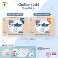 SG _ Similac Gold Gain Plus Step 3 Similac Gold Gain Plus Step 4 1.8kg 3kg