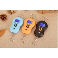 1PCS Portable Hanging Luggage Scale Support 50kg Weight Scale Alat Timbang Berat Barang Penimbang Be