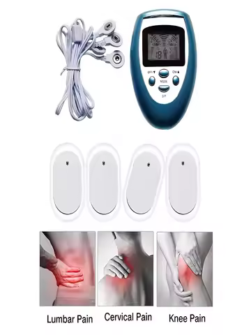2026TENS Muscle Stimulator Electronic Pulse Massager 8 Modes EMS Acupuncture Electrical Therapy Phys
