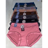6pcs panties super quality femaWanita, jumbo size XXXL