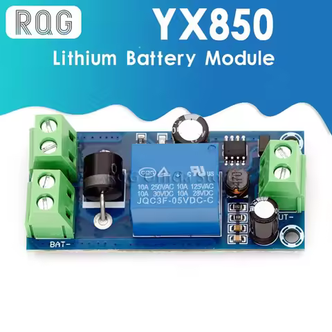 YX850 Power failure automatic switching standby battery lithium battery module 5V-48V universal emer