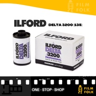 ILFORD DELTA 3200 - 135/35MM FORMAT B&W PHOTOGRAPHIC FILM - 36 SHOTS (EXP 12/2027)