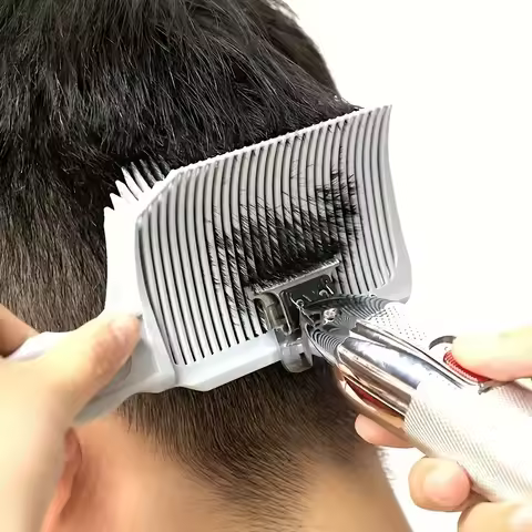 Haircut Comb for Fade, Hairdressing Tool, Hair Trimming Comb for Crew Cut, Hairdressing Comb for Sty