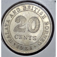 20 Cents - Elizabeth II 1961H