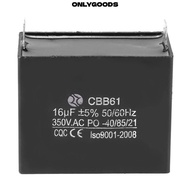 ONLYGOODS CBB61 Capacitor, 16uF 350V AC Generator Capacitor, Electrical Component 50/60Hz CBB61 -40/