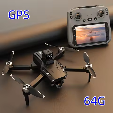F204 PRO MAX Professional GPS Drone With 8K Camera 3-Axis Gimbal 360° Obstacle Avoidance Touch Scree