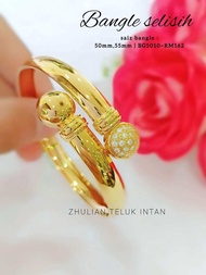 BG 5010 Gelang Tangan ZHULIAN Gold plated Bangle Jewellery Emas Saduran Barang Kemas